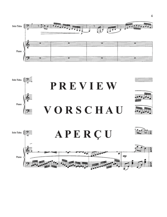 Produktgalerie: Seite 9 von 21 Suite No. 3 , , (Tuba + Klavier)