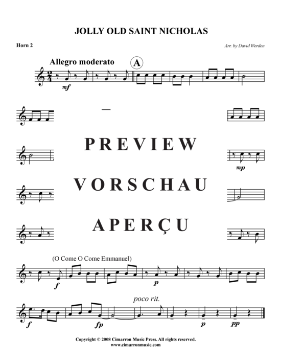 Produktgalerie: Seite 18 von 21 Weihnachtsvergnügen Teil 1 , , (Hornquartett)