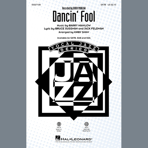 cover: Dancin' Fool (arr. Kirby Shaw), Barry Manilow, Chor