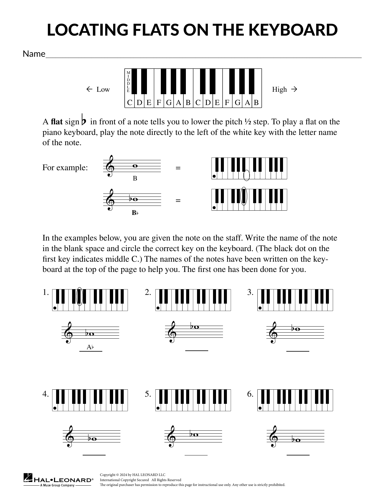 Produktgalerie: Seite 1 von 1 Locating Flats and Sharps on the Keyboard, Mary Donnelly
