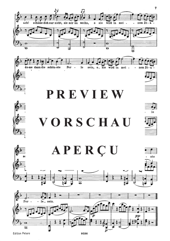 gallery: Abendempfindung K.523 , , (Gesang hoch + Klavier)