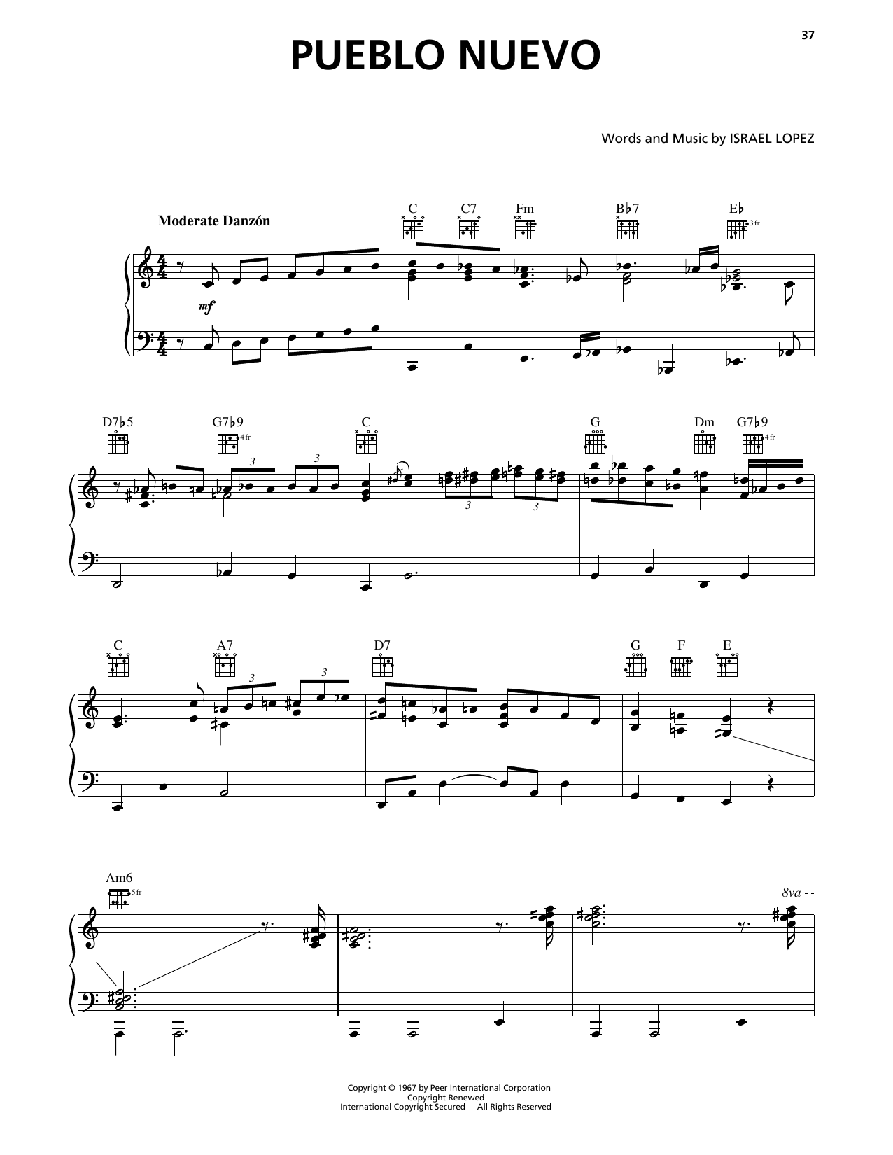 Produktgalerie: Seite 1 von 1 Pueblo Nuevo, Buena Vista Social Club, Klavier