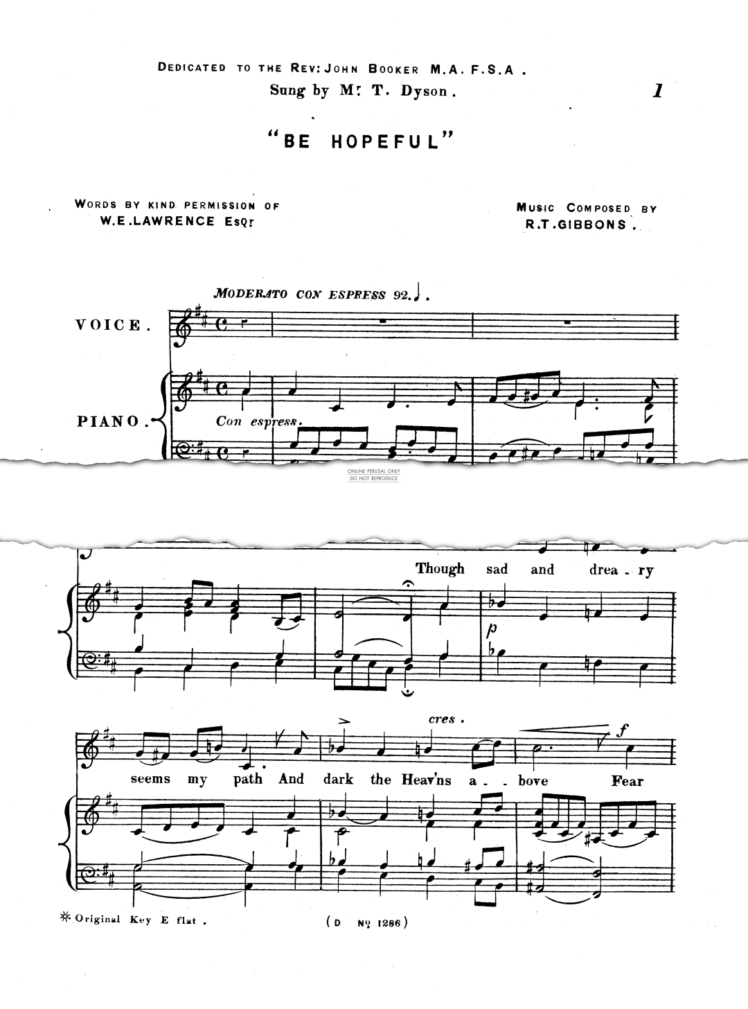 Produktgalerie: Seite 1 von 1 Be Hopeful, R. T. Gibbons, Gesang, Klavier