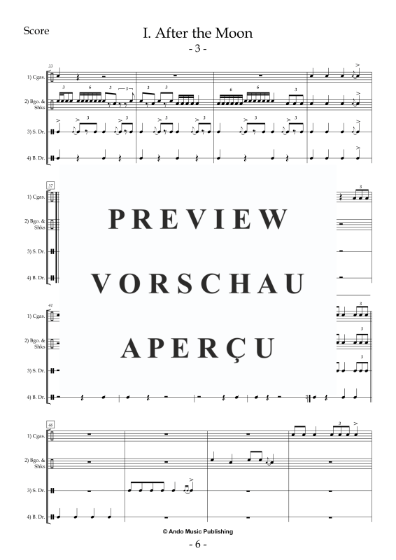 Produktgalerie: Seite 8 von 11 5 Ensemble Pieces for four Percussionists, , Percussion Ensemble Quartet