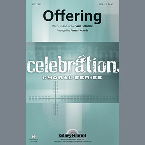 cover: Offering, James Koerts