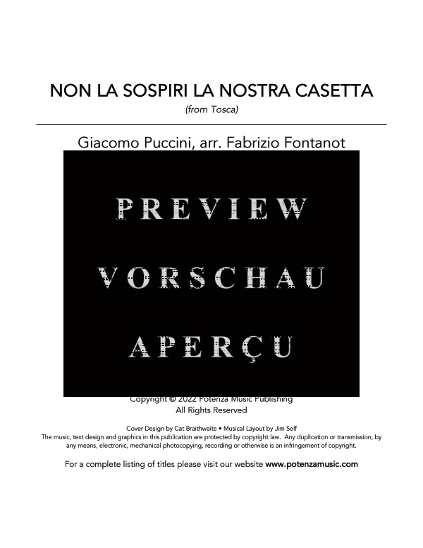 Produktgalerie: Seite 3 von 10 Non la sospiri la nostra casetta, , (Trompete in B und Klavier)