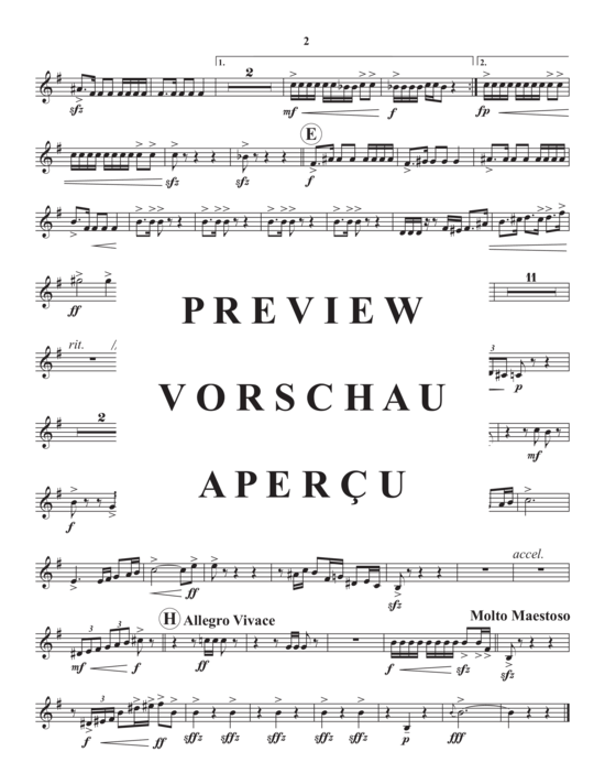 Produktgalerie: Seite 14 von 21 Virtuoso Polonaise Marcatiss , , (Blechbläserquintett)