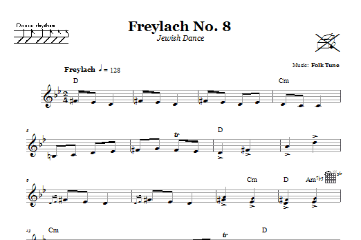 Product gallery: Page 1 of 1 Freylach No. 8 (Jewish Dance), Folk Tune