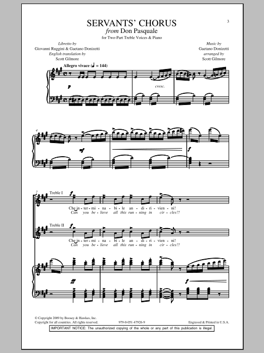 Produktbild zu: Servants' Chorus