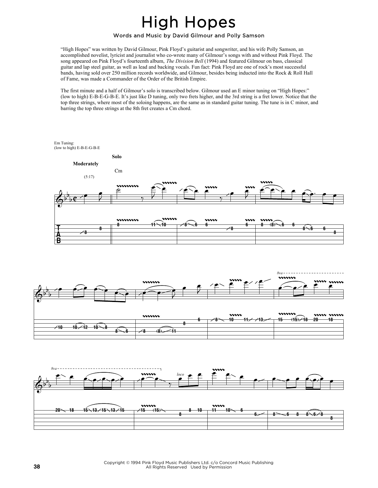 Produktbild zu: High Hopes (arr. Fred Sokolow)