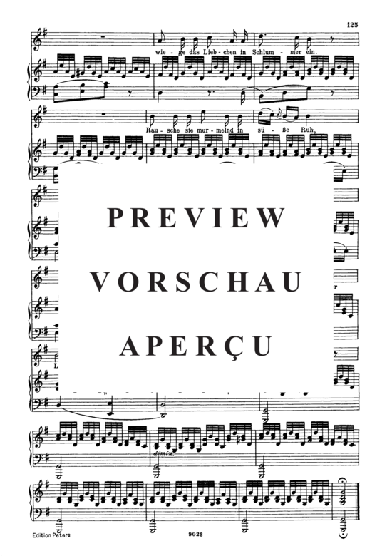 gallery: Liebesbotschaft, D.957-1 (Schwanengesang) , ,  (Gesang hoch + Klavier)