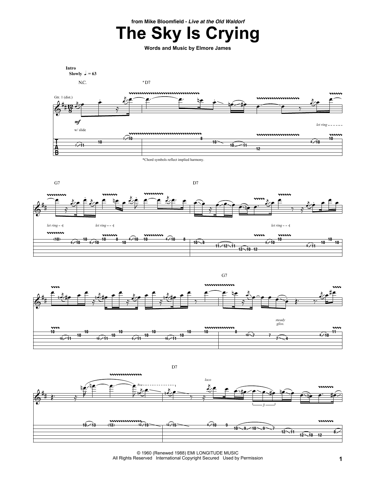 Produktbild zu: The Sky Is Crying