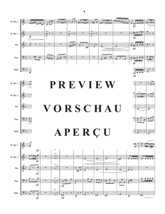 Produktgalerie: Seite 6 von 21 La Boda De Luis Alonso , , (Blechbläser Quintett)