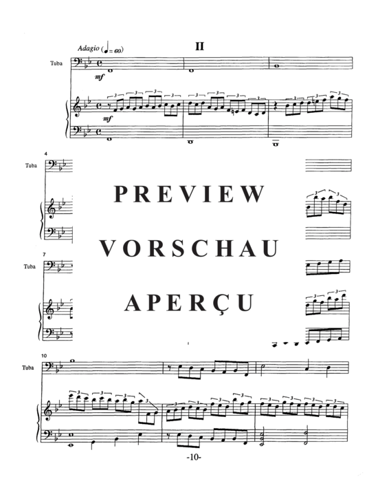 Product gallery: Page 12 of 21 Sonata for Tuba and Piano , , (tuba + piano)