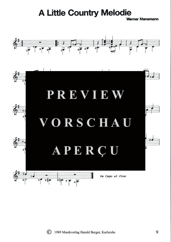 Produktgalerie: Seite 10 von 11 Neue Kompositionen und Bearbeitungen, , Gitarre Solo
