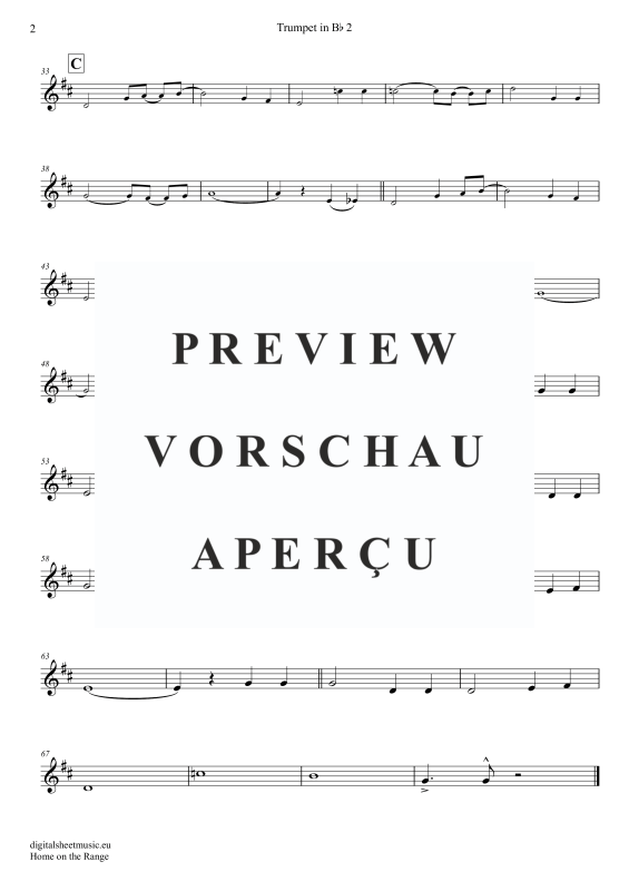 gallery: Home On The Range, American Folk Song, (Trompeten Trio + Klavier)