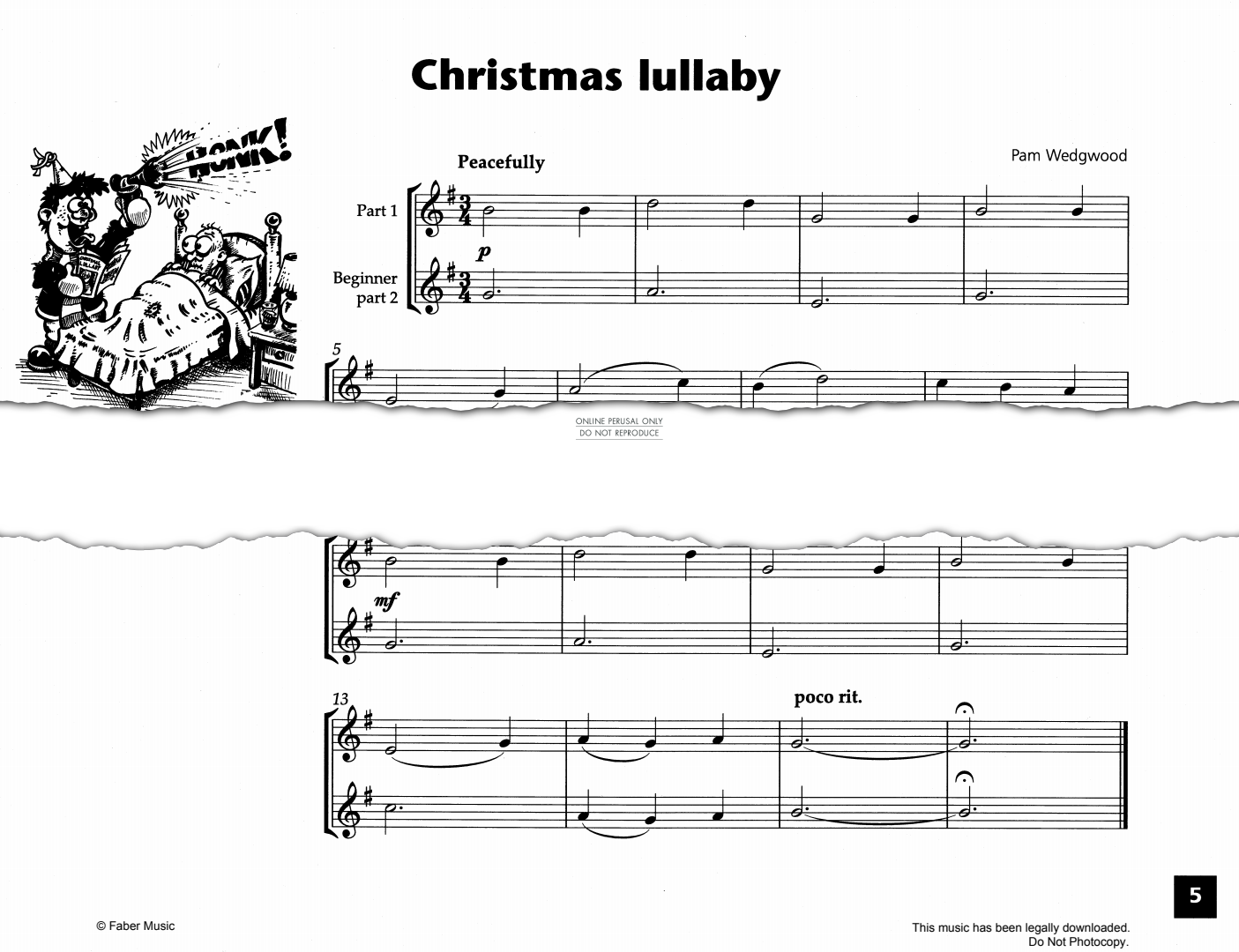 Product gallery: Page 1 of 1 Christmas Lullaby, Pam Wedgwood