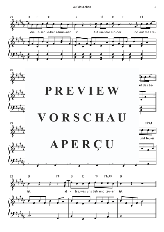 gallery: Auf das Leben, Maschine, (Gesang und Klavier)