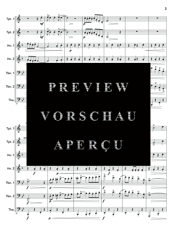 Produktgalerie: Seite 7 von 11 Circus Vignettes, , (Blechbläser Septett)