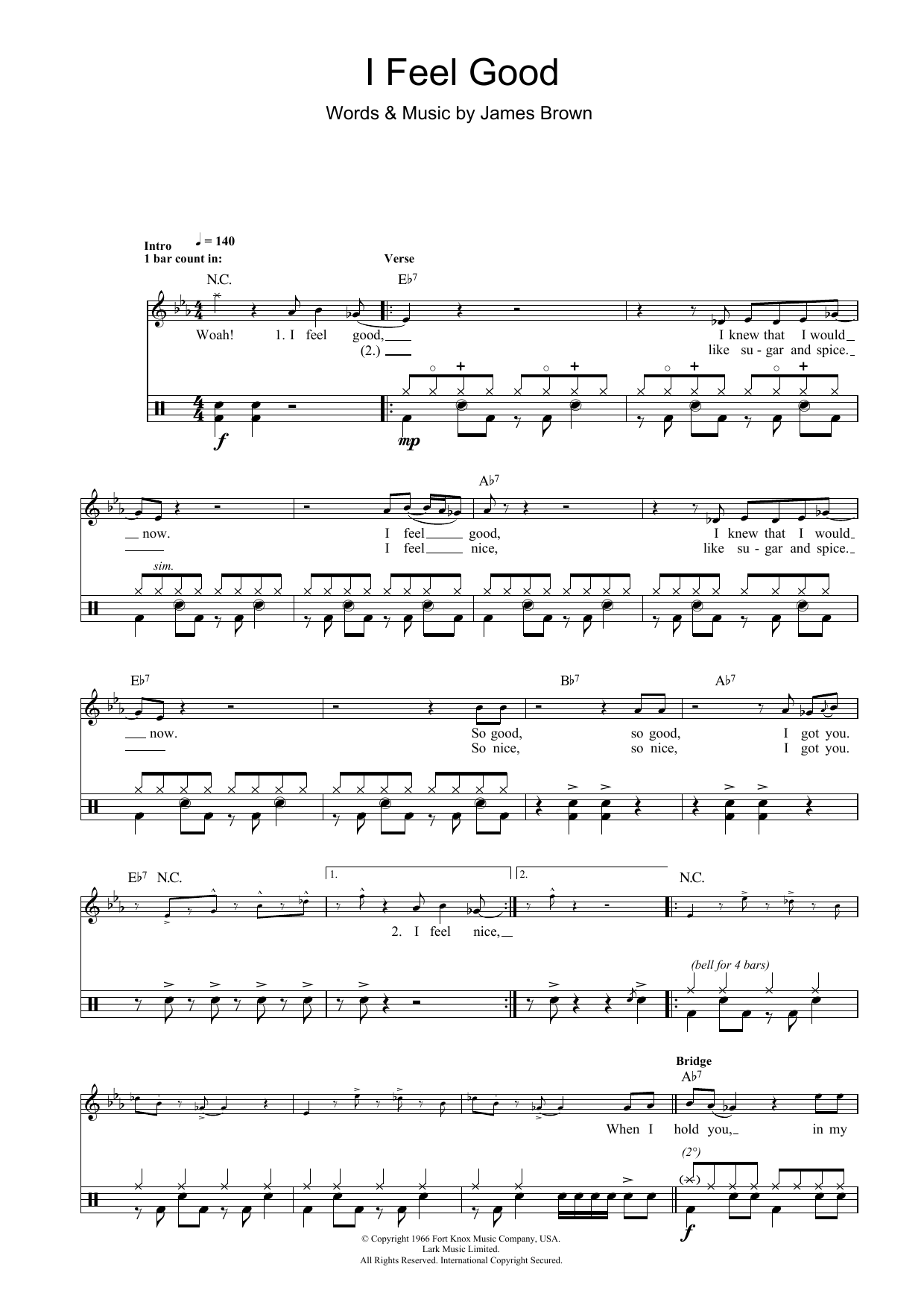 Product gallery: Page 1 of 1 I Got You (I Feel Good), James Brown