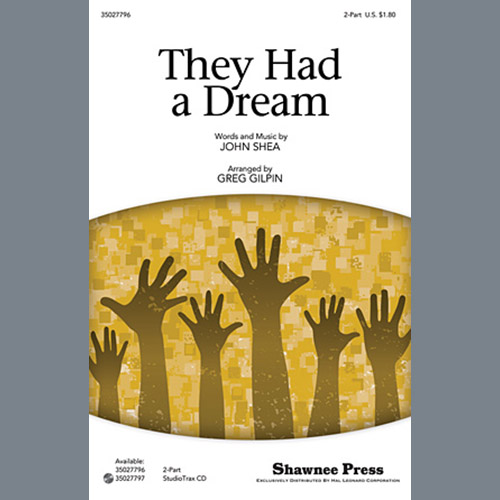 cover: They Had A Dream, Greg Gilpin, Chor