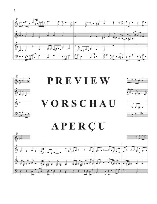 Produktgalerie: Seite 5 von 12 Canzona , , (Blechbläserquartett T T H/P P)