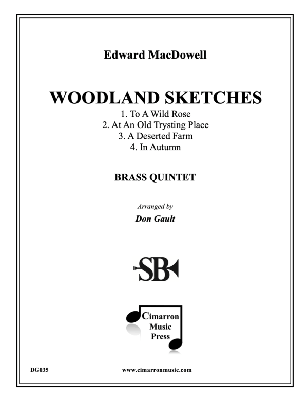 cover: Woodland Sketches, , Blechbläser Quintett