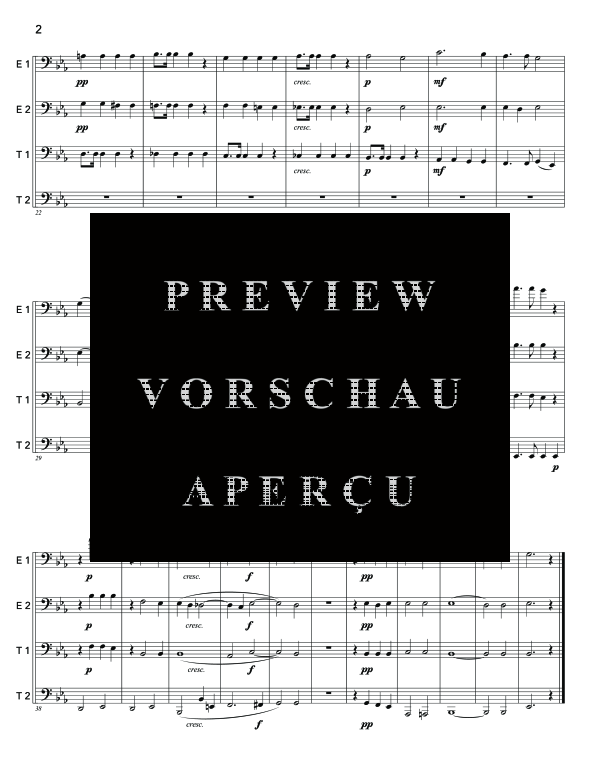 Product gallery: Page 6 of 11 Two Motets, , (Tuba Quartett EETT)