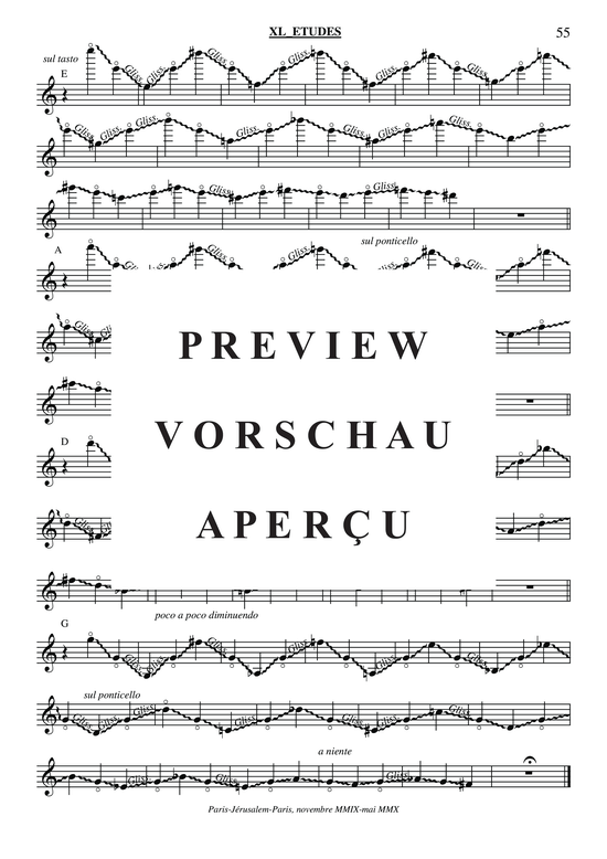 gallery: 40 Études for Violin , , (Geige Solo)