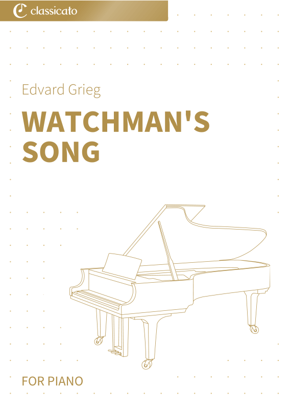 Product picture to: Watchman´s Song - No. 3 from Lyric Pieces, Book 1, op. 12Edvard Grieg