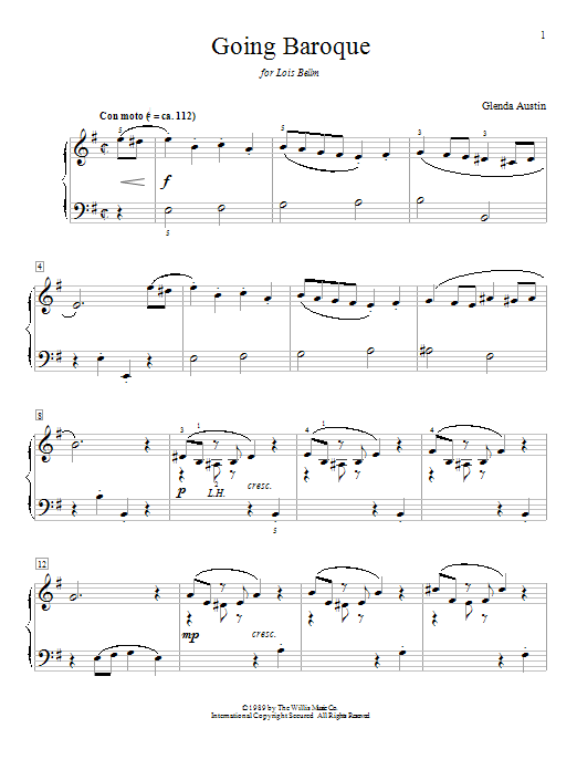Produktbild zu: Going Baroque