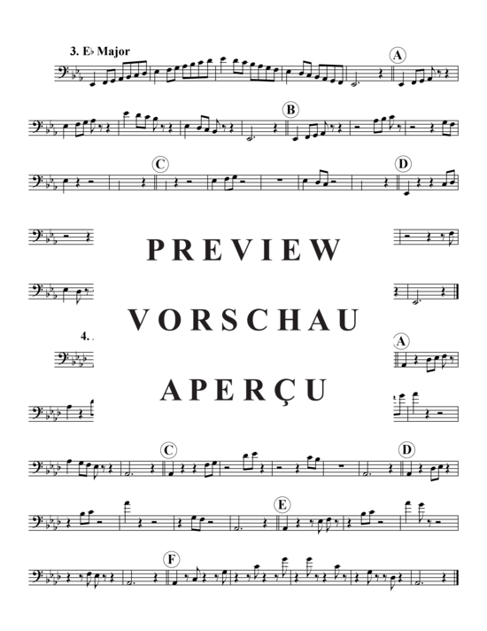 Product gallery: Page 20 of 21 Donut Etudes Vol 1 , , (Trombone Quartet)