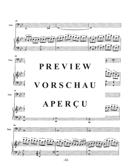 Product gallery: Page 14 of 21 Sonata for Tuba and Piano , , (tuba + piano)