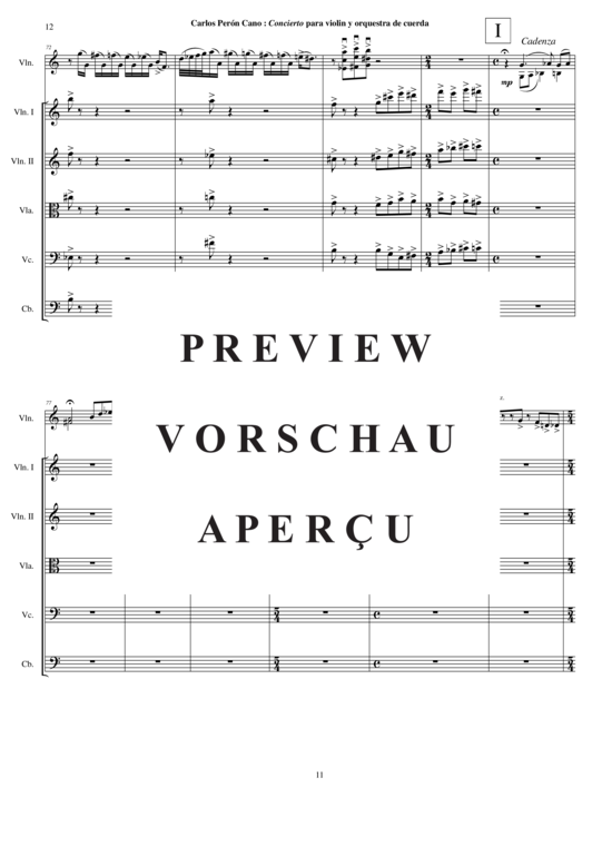 Product gallery: Page 13 of 21 Concerto für Violine und Streichorchester , , (score and solo part)