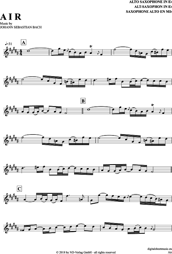 gallery: Air , , Altsaxophon