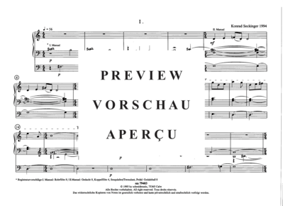 Product gallery: Page 3 of 15 Stoßgebete , , (Orgel Solo)