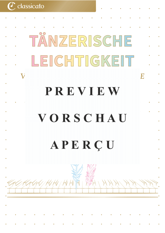 Product gallery: Page 2 of 11 Tänzerische Leichtigkeit - Vereinfachte Klavierwerke - schwungvoll, verspielt und beschwingend, , Piano solo