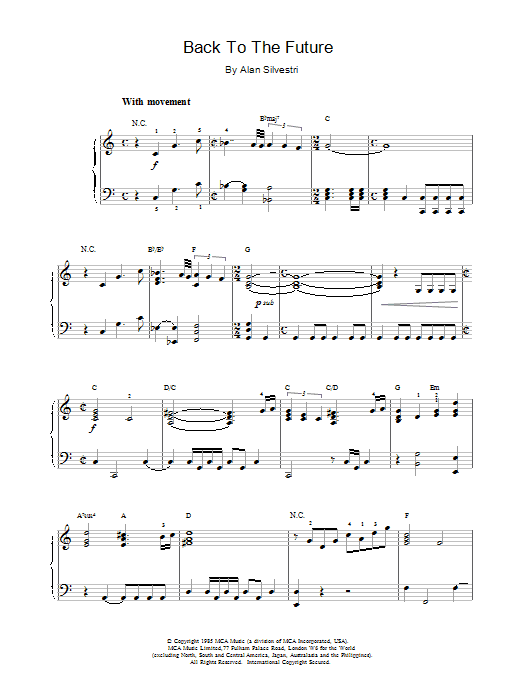 Product gallery: Page 1 of 1 Back To The Future, Alan Silvestri