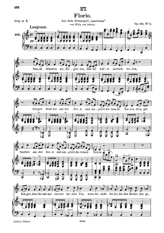 Product picture to: Florio D.857-1Franz Schubert