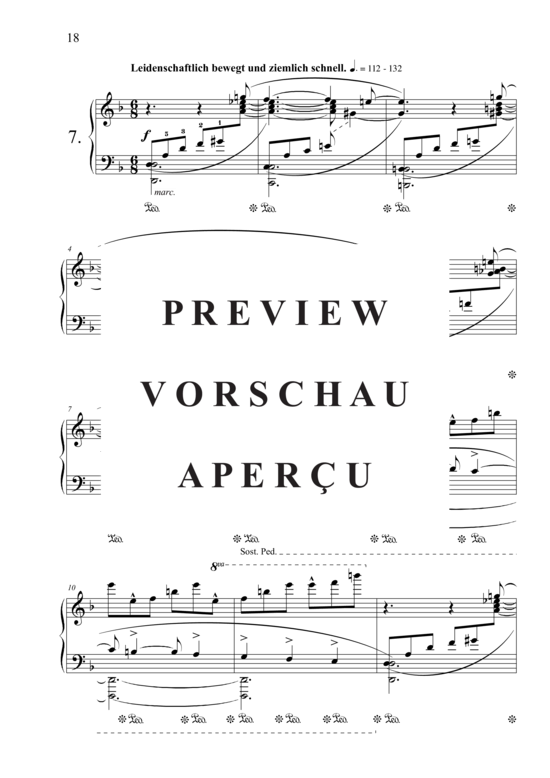 Produktgalerie: Seite 15 von 21 7 Klavierstücke in d , , Klavier Solo