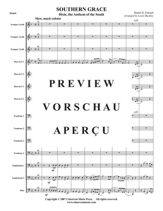 Product gallery: Page 2 of 21 Southern Grace (Dixie) , , Brass Ensemble