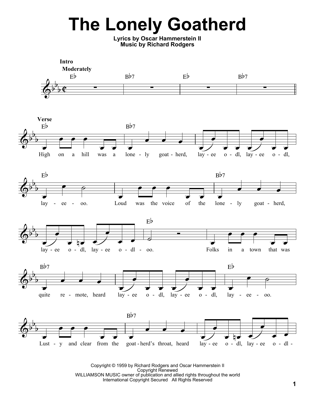 Produktbild zu: The Lonely Goatherd