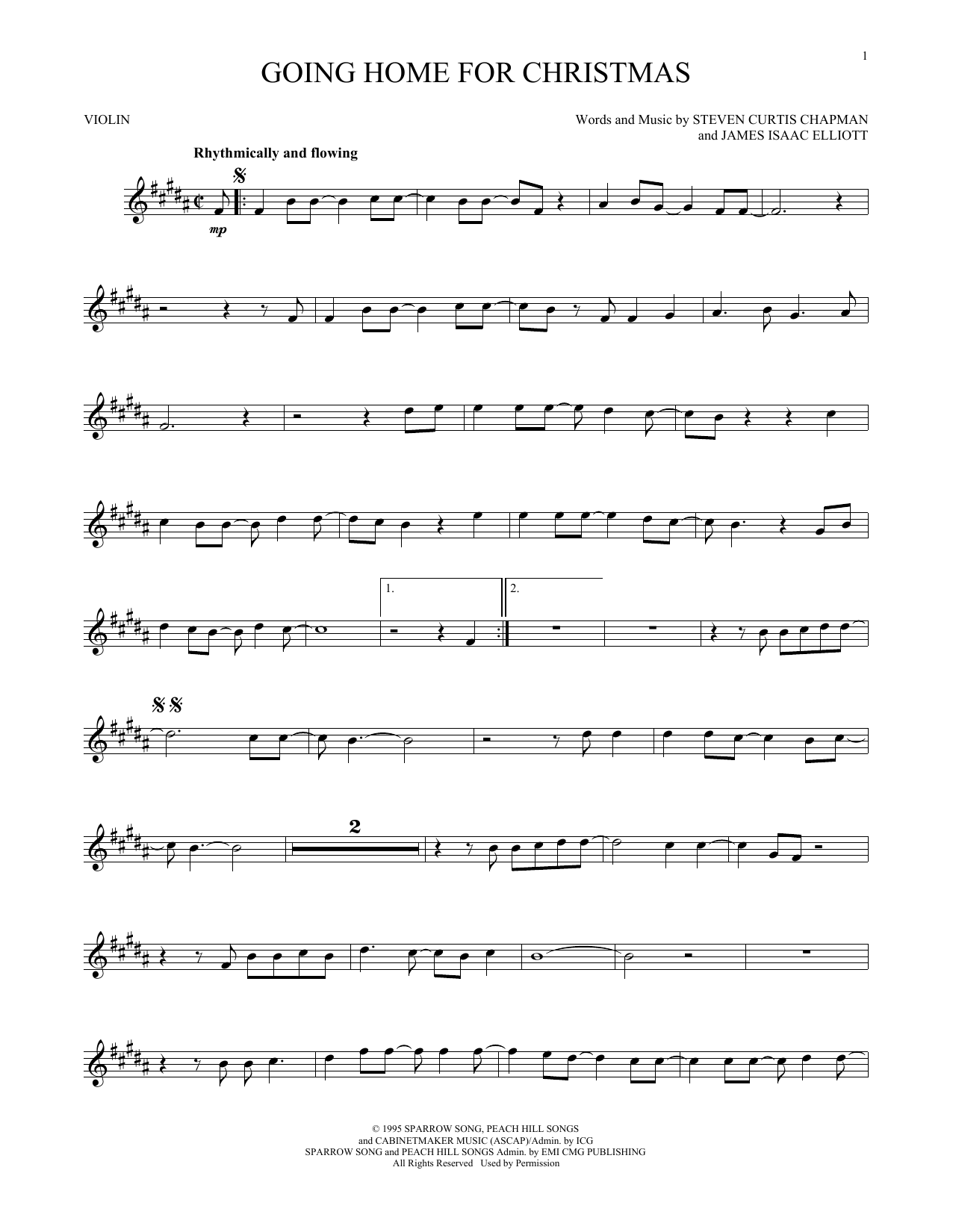 Product gallery: Page 1 of 1 Going Home For Christmas, Steven Curtis Chapman