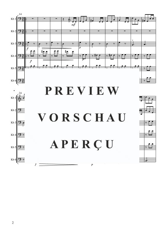 gallery: Geburtstags-Ständchen, , Double Bass Sextet