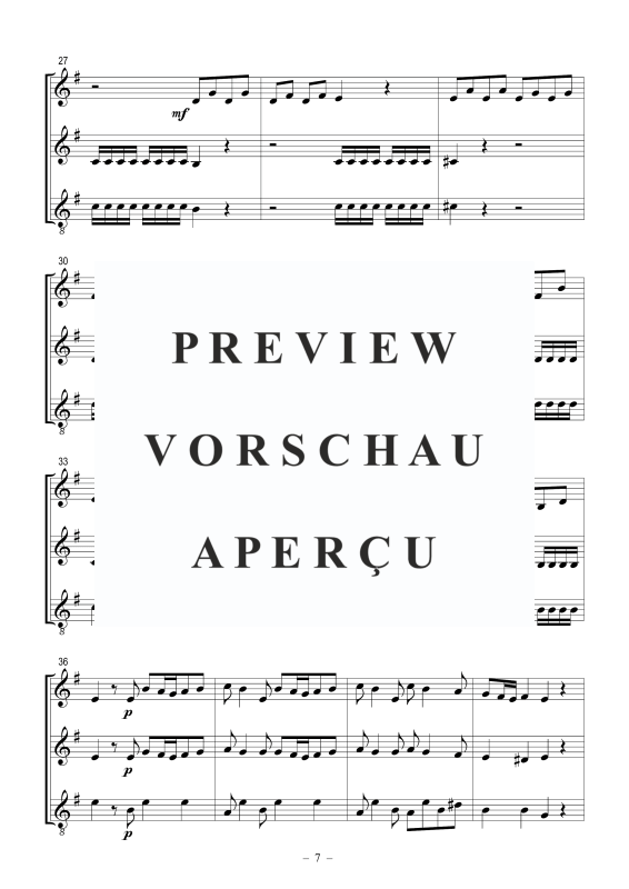 Produktgalerie: Seite 8 von 9 Frühling aus „Die vier Jahreszeiten” op. 8, Nr. 1, , Posaunenchor