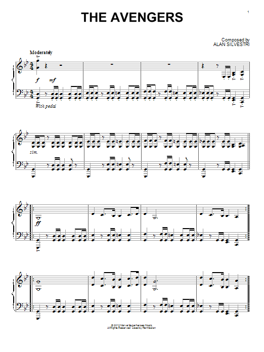 Product gallery: Page 1 of 1 The Avengers, Alan Silvestri