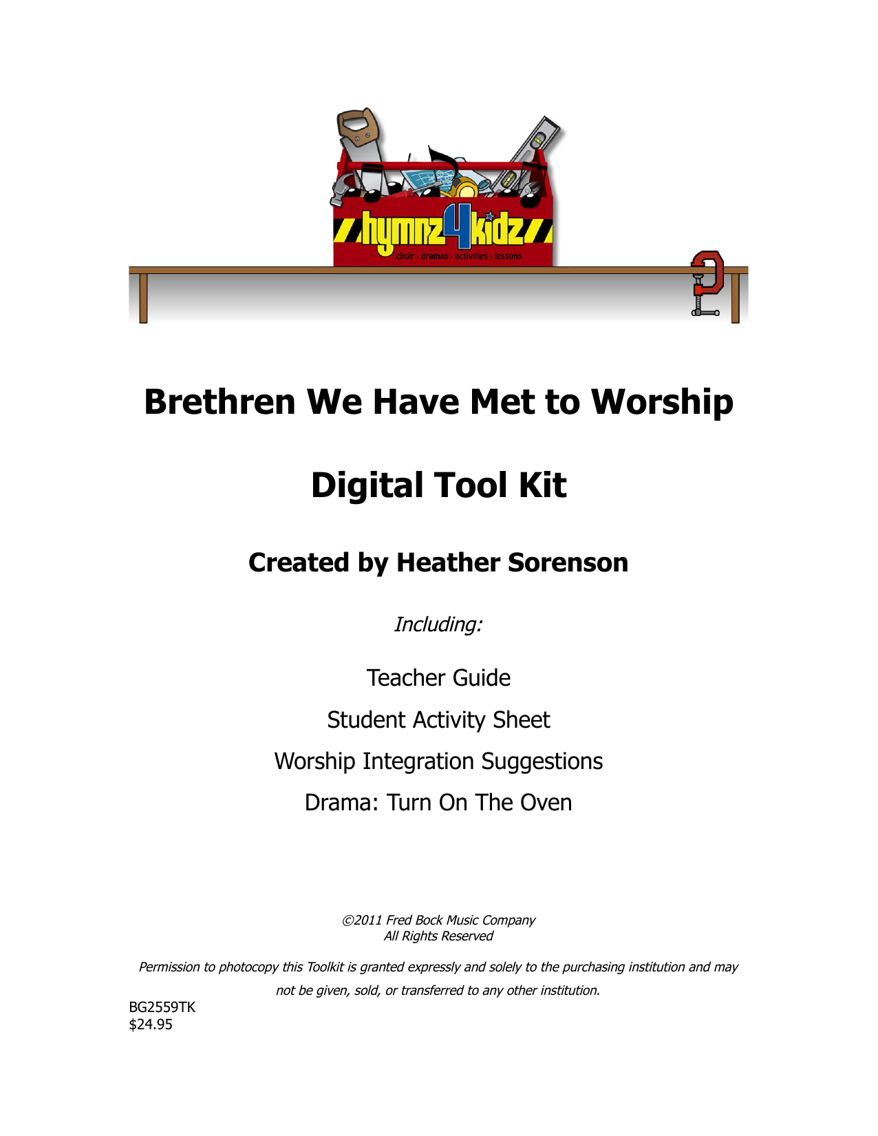 Produktbild zu: Brethren We Have Met To Worship