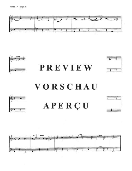 Produktgalerie: Seite 18 von 20 Ronda´s First Suite , , (Duett für Horn + Tuba)