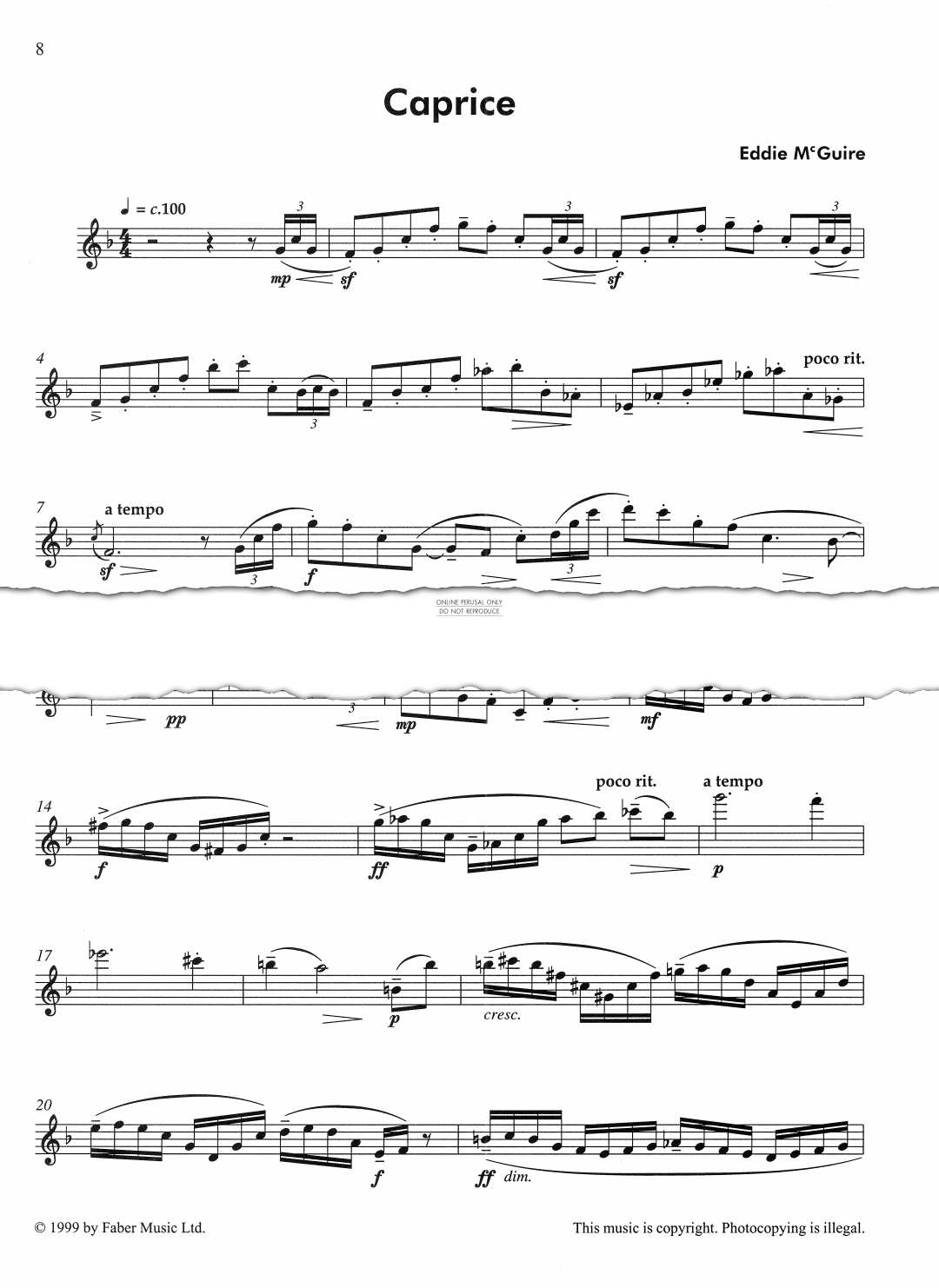 Product gallery: Page 1 of 1 Caprice, Eddie McGuire