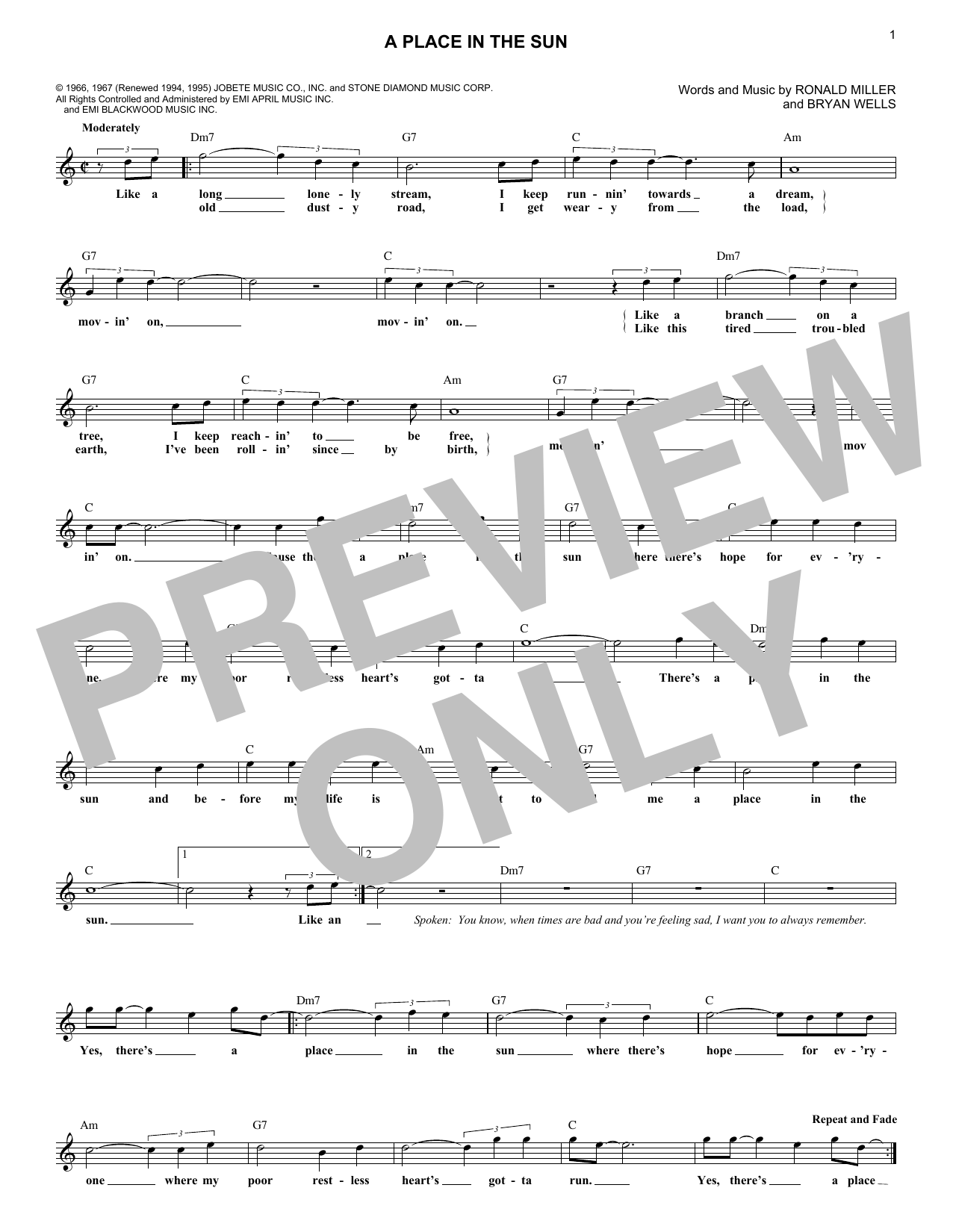 Produktbild zu: A Place In The Sun